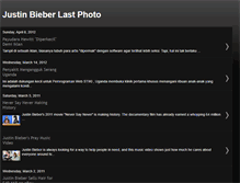 Tablet Screenshot of justinbieberpictures11.blogspot.com