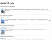 Tablet Screenshot of goliardstravels.blogspot.com
