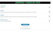 Tablet Screenshot of golesdeporte.blogspot.com