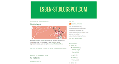 Desktop Screenshot of esben-st.blogspot.com