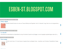 Tablet Screenshot of esben-st.blogspot.com