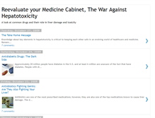 Tablet Screenshot of commondrughepatotoxicity.blogspot.com