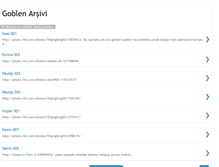 Tablet Screenshot of goblenarsivi.blogspot.com