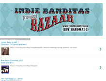 Tablet Screenshot of indiebanditasbazaar.blogspot.com