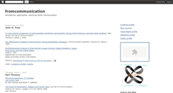 Desktop Screenshot of fromcommunication.blogspot.com