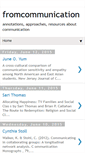 Mobile Screenshot of fromcommunication.blogspot.com
