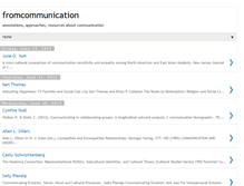 Tablet Screenshot of fromcommunication.blogspot.com