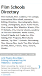 Mobile Screenshot of filmschoolsonline.blogspot.com
