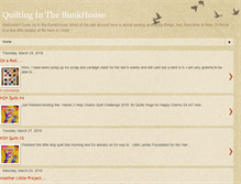 Tablet Screenshot of bunkhousequilts.blogspot.com