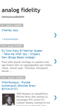 Mobile Screenshot of analogfidelity.blogspot.com