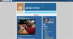 Desktop Screenshot of georgeandoliver.blogspot.com