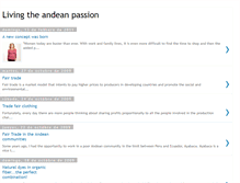 Tablet Screenshot of andeanpassion.blogspot.com