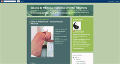 Desktop Screenshot of escuelatianzhong.blogspot.com