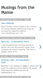 Mobile Screenshot of musingsfromthemanse.blogspot.com