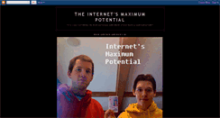 Desktop Screenshot of internetsmaximumpotential.blogspot.com