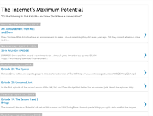 Tablet Screenshot of internetsmaximumpotential.blogspot.com