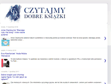 Tablet Screenshot of czytajcie.blogspot.com