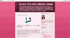 Desktop Screenshot of blogticsdiplomadounamcdm1311.blogspot.com