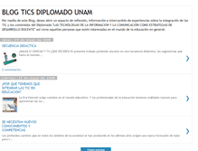 Tablet Screenshot of blogticsdiplomadounamcdm1311.blogspot.com