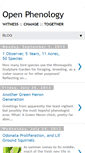 Mobile Screenshot of openphenology.blogspot.com
