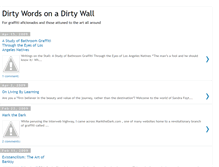 Tablet Screenshot of dirtywordsonadirtywall-340.blogspot.com