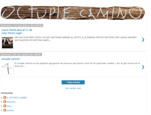 Tablet Screenshot of octuplecamino.blogspot.com