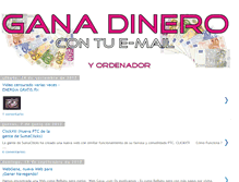 Tablet Screenshot of ganadinerocontu-email.blogspot.com