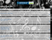 Tablet Screenshot of musicboxtalk.blogspot.com