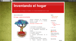 Desktop Screenshot of inventandoelhogar.blogspot.com