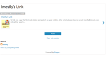 Tablet Screenshot of imesily-link.blogspot.com