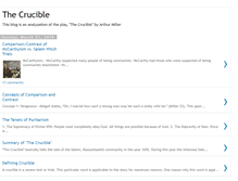 Tablet Screenshot of crucibleanalysis.blogspot.com