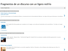Tablet Screenshot of claudioeiriz.blogspot.com