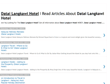 Tablet Screenshot of datai-langkawi-hotel.blogspot.com