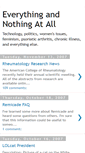 Mobile Screenshot of everything-and-nothing-at-all.blogspot.com