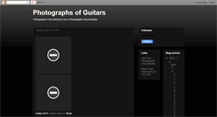 Desktop Screenshot of guitarphotographs.blogspot.com