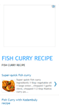 Mobile Screenshot of fishcurryrecipe.blogspot.com