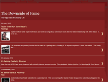 Tablet Screenshot of downsideoffame.blogspot.com