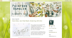 Desktop Screenshot of paintbox-rambler.blogspot.com