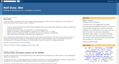 Desktop Screenshot of neildoesdotnet.blogspot.com