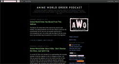 Desktop Screenshot of animeworldorder.blogspot.com