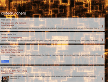 Tablet Screenshot of codecrunchero.blogspot.com