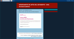 Desktop Screenshot of movimientoacademica.blogspot.com