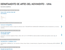 Tablet Screenshot of movimientoacademica.blogspot.com
