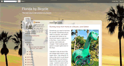 Desktop Screenshot of floridabybicyle.blogspot.com