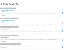 Tablet Screenshot of a-girls-guide-to.blogspot.com