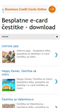 Mobile Screenshot of e-card-cestitke.blogspot.com