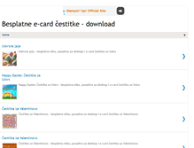 Tablet Screenshot of e-card-cestitke.blogspot.com