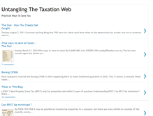 Tablet Screenshot of mytaxation.blogspot.com