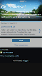 Mobile Screenshot of goproactive.blogspot.com