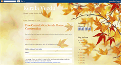 Desktop Screenshot of keralahouseplan.blogspot.com